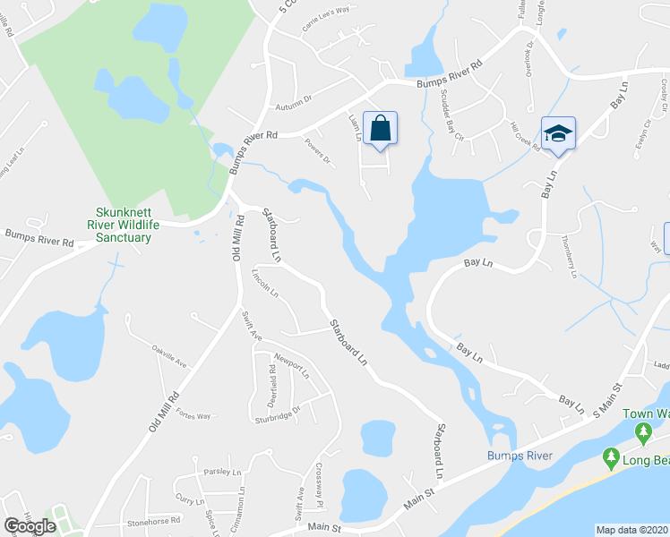 map of restaurants, bars, coffee shops, grocery stores, and more near 346 Starboard Lane in Barnstable