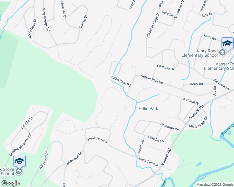 map of restaurants, bars, coffee shops, grocery stores, and more near 34 Deer Run Road in Poughkeepsie