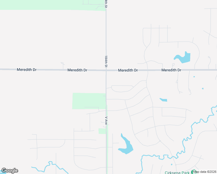 map of restaurants, bars, coffee shops, grocery stores, and more near 2723 V Avenue in Waukee