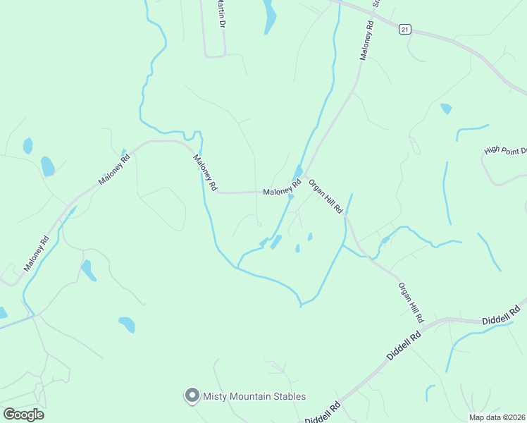 map of restaurants, bars, coffee shops, grocery stores, and more near 1 Lewis Road in Wappingers Falls