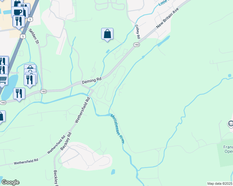 map of restaurants, bars, coffee shops, grocery stores, and more near 1 Stonebridge Way in Berlin