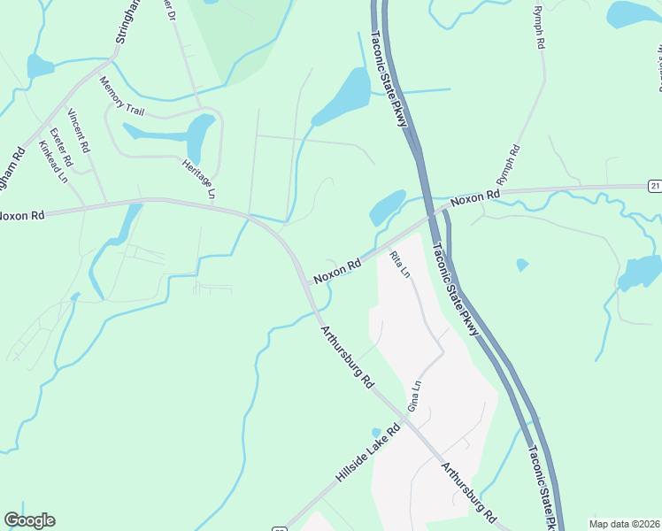 map of restaurants, bars, coffee shops, grocery stores, and more near 1035 Noxon Road in Lagrangeville