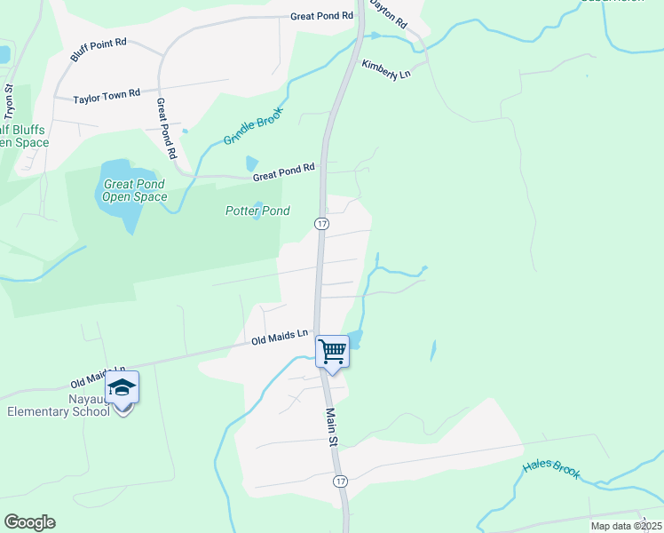 map of restaurants, bars, coffee shops, grocery stores, and more near 202 Main Street in Glastonbury