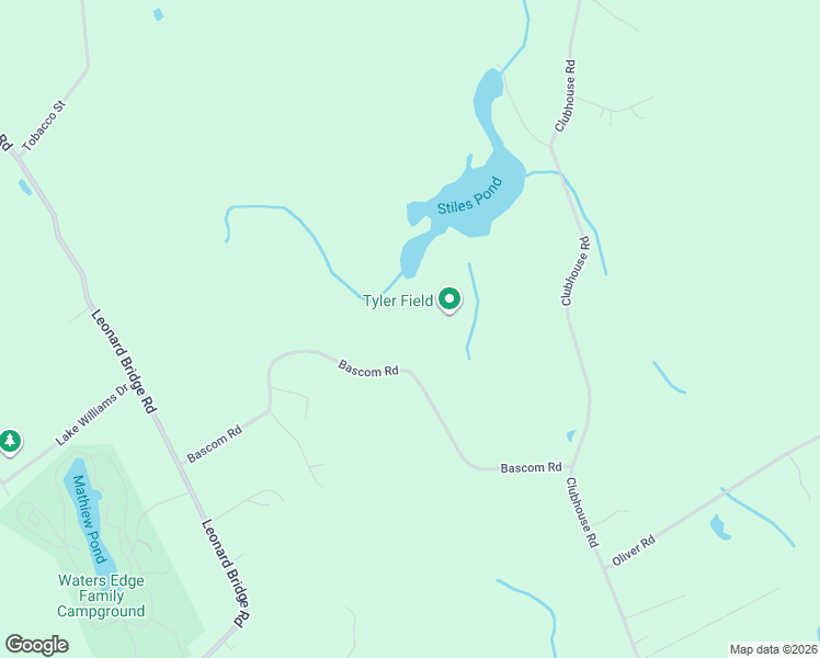 map of restaurants, bars, coffee shops, grocery stores, and more near 94 Bascom Road in Lebanon