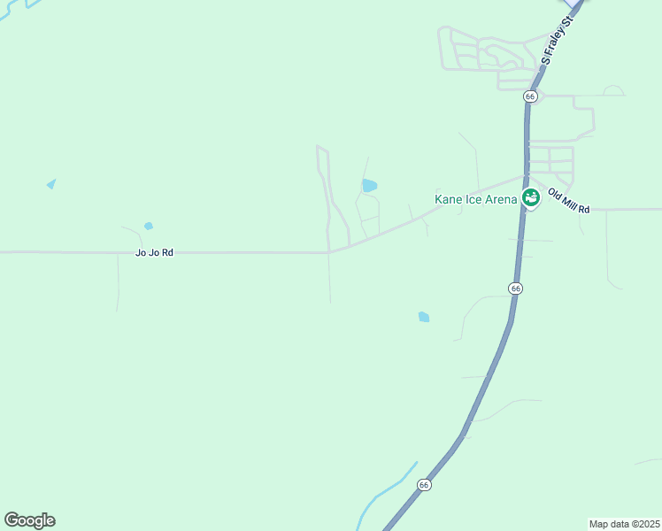 map of restaurants, bars, coffee shops, grocery stores, and more near 882 Jo Jo Road in Kane