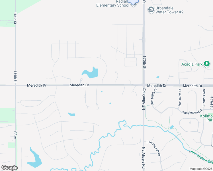 map of restaurants, bars, coffee shops, grocery stores, and more near 8704 Meredith Drive in Clive