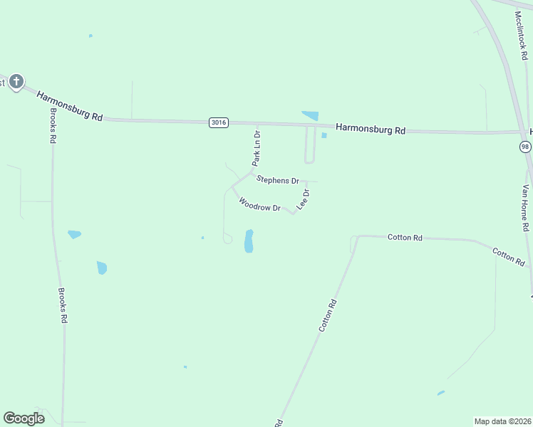 map of restaurants, bars, coffee shops, grocery stores, and more near 15471-15543 Woodrow Drive in Meadville