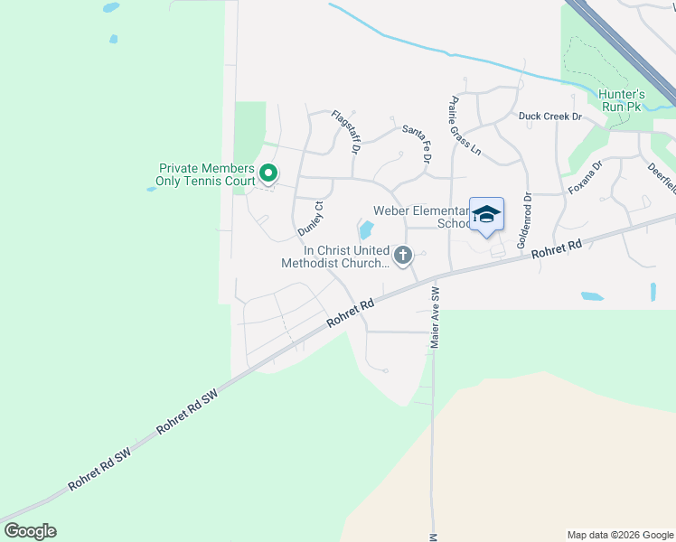 map of restaurants, bars, coffee shops, grocery stores, and more near 53 Tucson Place in Iowa City