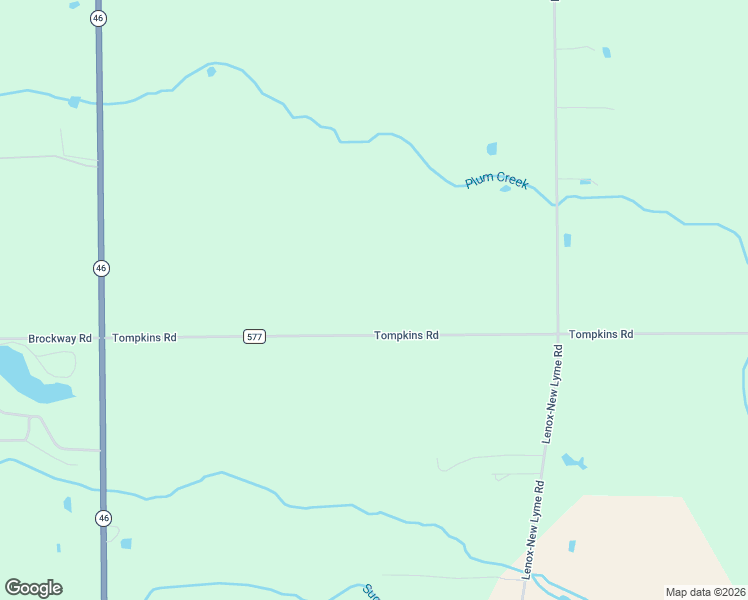 map of restaurants, bars, coffee shops, grocery stores, and more near 507 Tompkins Road in Jefferson