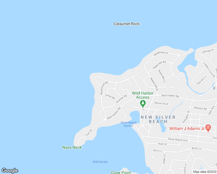 map of restaurants, bars, coffee shops, grocery stores, and more near 11 Arch Road in Falmouth