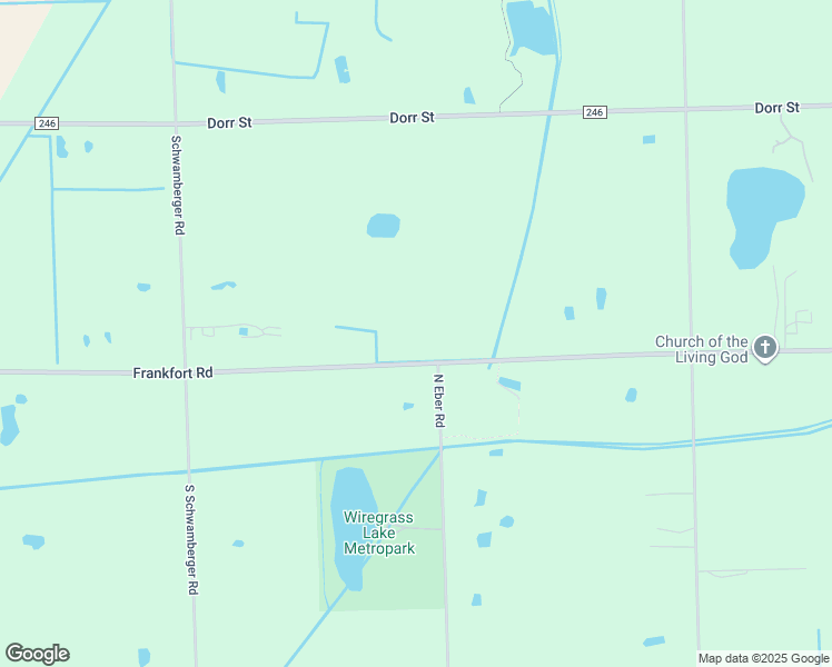 map of restaurants, bars, coffee shops, grocery stores, and more near 10320 Frankfort Road in Holland
