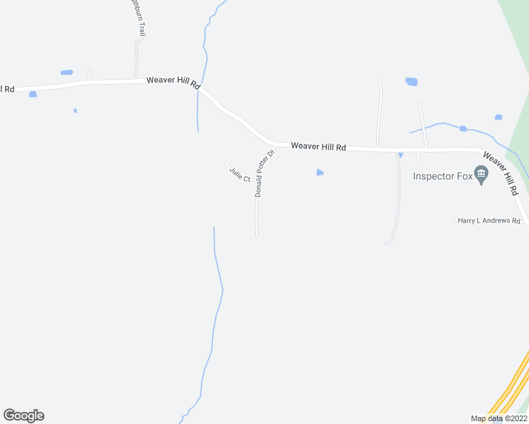 map of restaurants, bars, coffee shops, grocery stores, and more near 46 Donald Potter Drive in West Greenwich