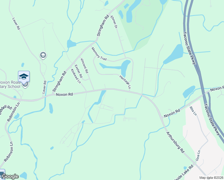 map of restaurants, bars, coffee shops, grocery stores, and more near 921 Noxon Road in Lagrangeville