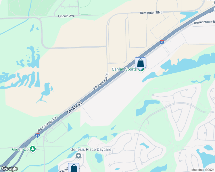 map of restaurants, bars, coffee shops, grocery stores, and more near 1687 Normantown Road in Plainfield