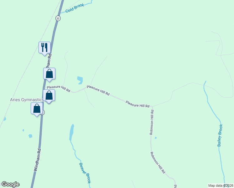 map of restaurants, bars, coffee shops, grocery stores, and more near 78 Pleasure Hill Road in Franklin