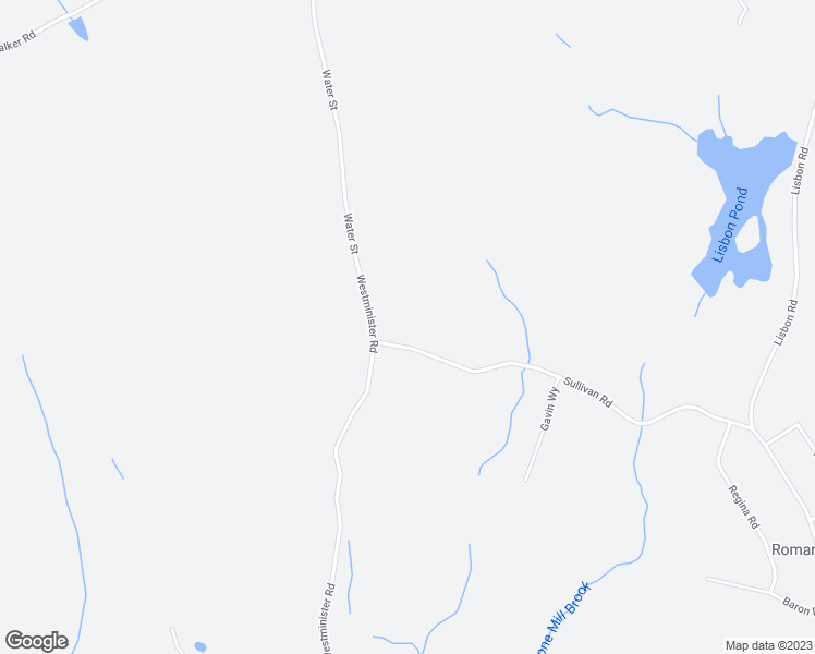 map of restaurants, bars, coffee shops, grocery stores, and more near 110 Sullivan Road in Lisbon