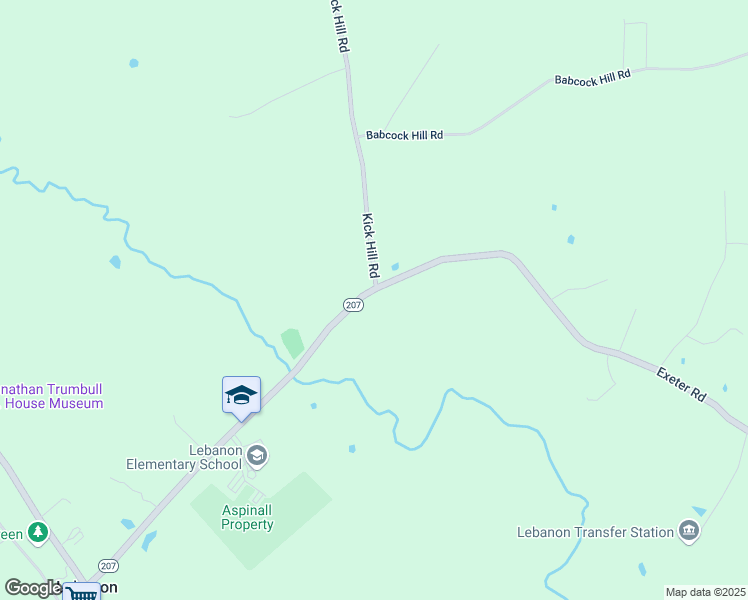 map of restaurants, bars, coffee shops, grocery stores, and more near 385 Exeter Road in Lebanon