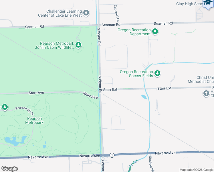 map of restaurants, bars, coffee shops, grocery stores, and more near 5100 Starr Extension in Oregon