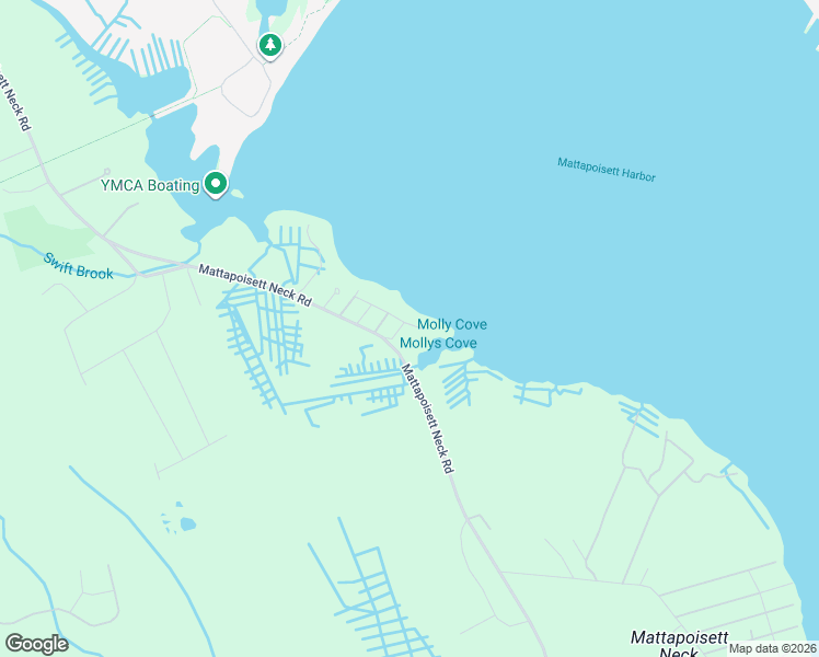 map of restaurants, bars, coffee shops, grocery stores, and more near 16 Shoreview Avenue in Mattapoisett