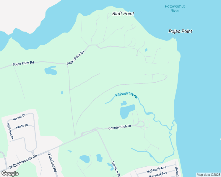 map of restaurants, bars, coffee shops, grocery stores, and more near Crawford Allen Hospital Road in North Kingstown