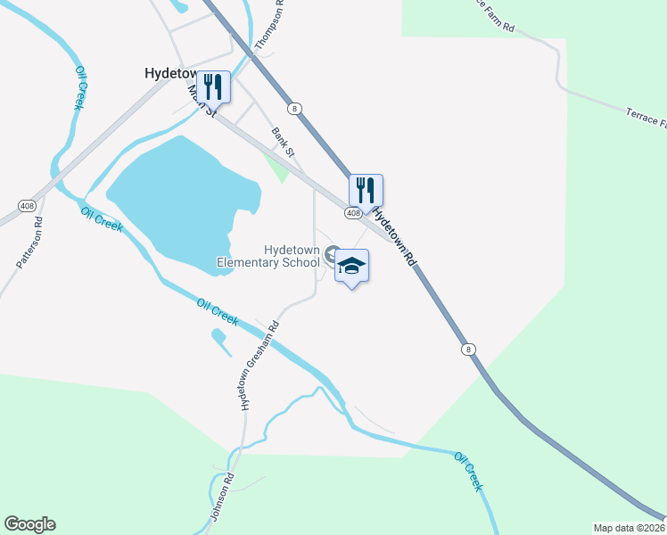 map of restaurants, bars, coffee shops, grocery stores, and more near 12294 Gresham Road in Titusville
