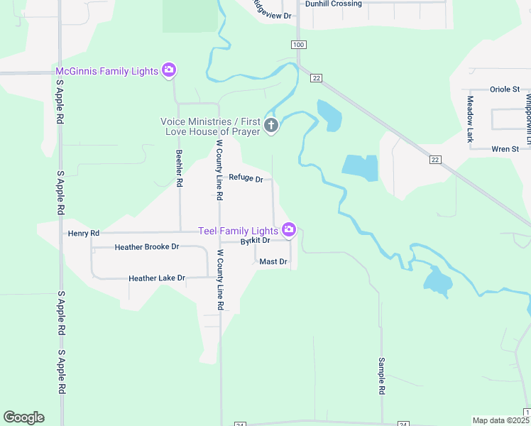 map of restaurants, bars, coffee shops, grocery stores, and more near 58433 Crossview Lane in Osceola