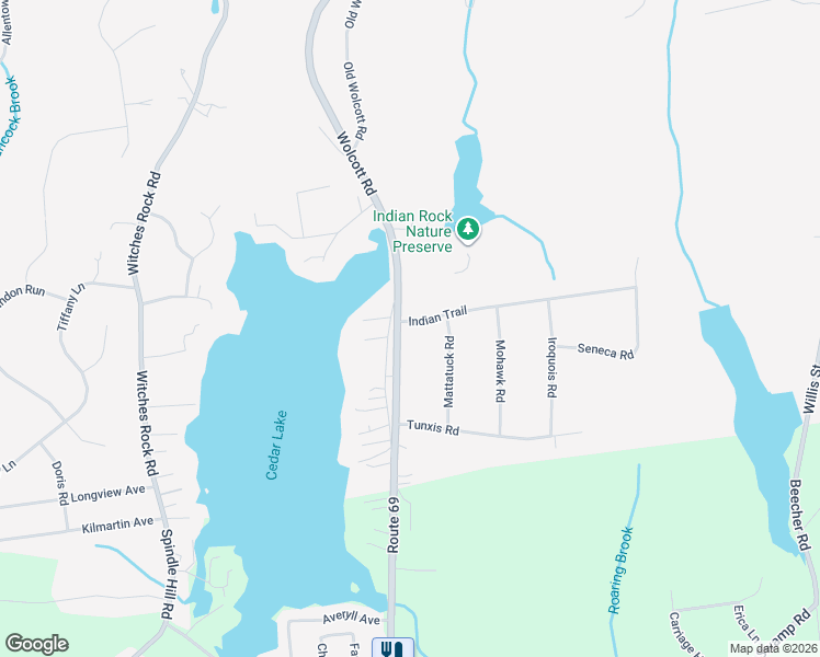 map of restaurants, bars, coffee shops, grocery stores, and more near 571 Wolcott Road in Bristol