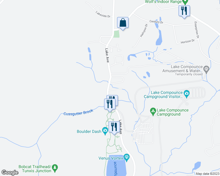 map of restaurants, bars, coffee shops, grocery stores, and more near 757 Lake Avenue in Bristol