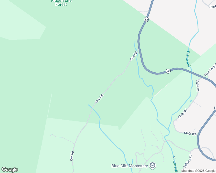 map of restaurants, bars, coffee shops, grocery stores, and more near 336 Cox Road in Pine Bush