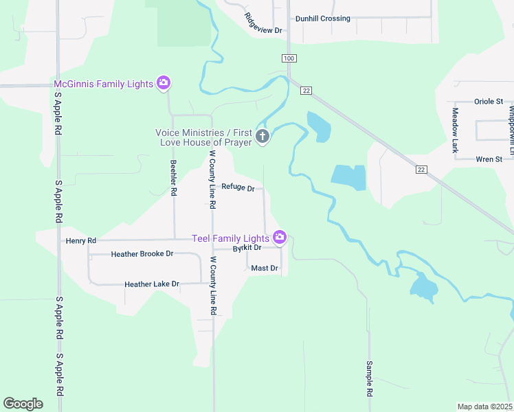 map of restaurants, bars, coffee shops, grocery stores, and more near 58433 Crossview Ln in Osceola