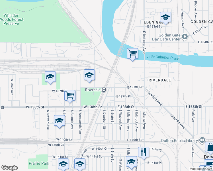 15 West 137th Street, Riverdale IL Walk Score