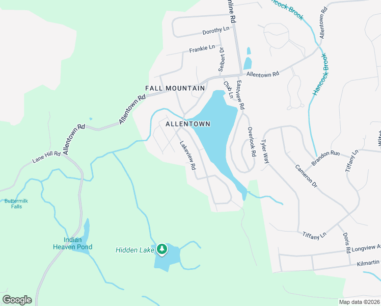 map of restaurants, bars, coffee shops, grocery stores, and more near 126 Fall Mountain Lake Road in Plymouth