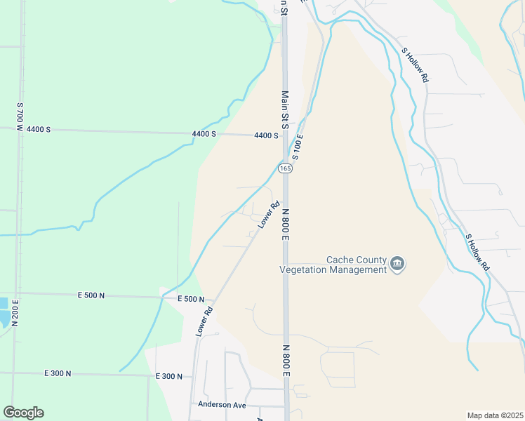map of restaurants, bars, coffee shops, grocery stores, and more near 665 North 600 East in Hyrum
