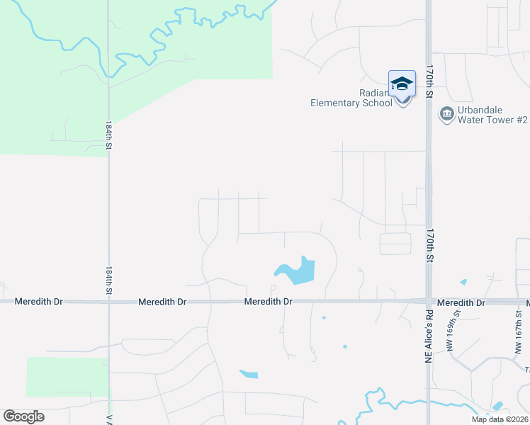map of restaurants, bars, coffee shops, grocery stores, and more near 10684 Meredith Drive in Waukee