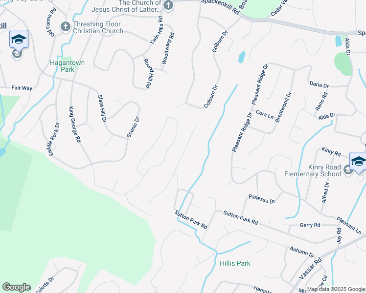 map of restaurants, bars, coffee shops, grocery stores, and more near 19 Raker Road in Poughkeepsie