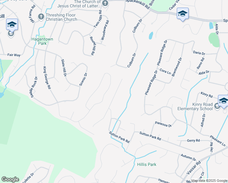 map of restaurants, bars, coffee shops, grocery stores, and more near 19 Raker Road in Poughkeepsie
