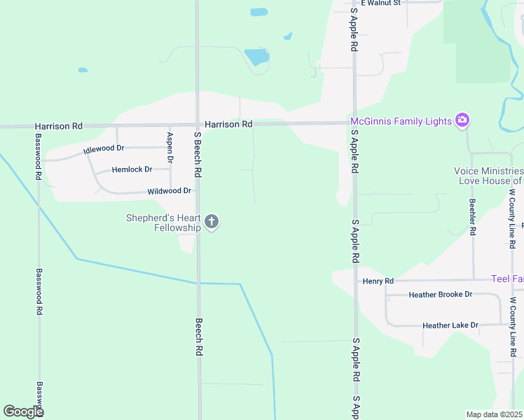 map of restaurants, bars, coffee shops, grocery stores, and more near 58271 Dragonfly Court in Osceola