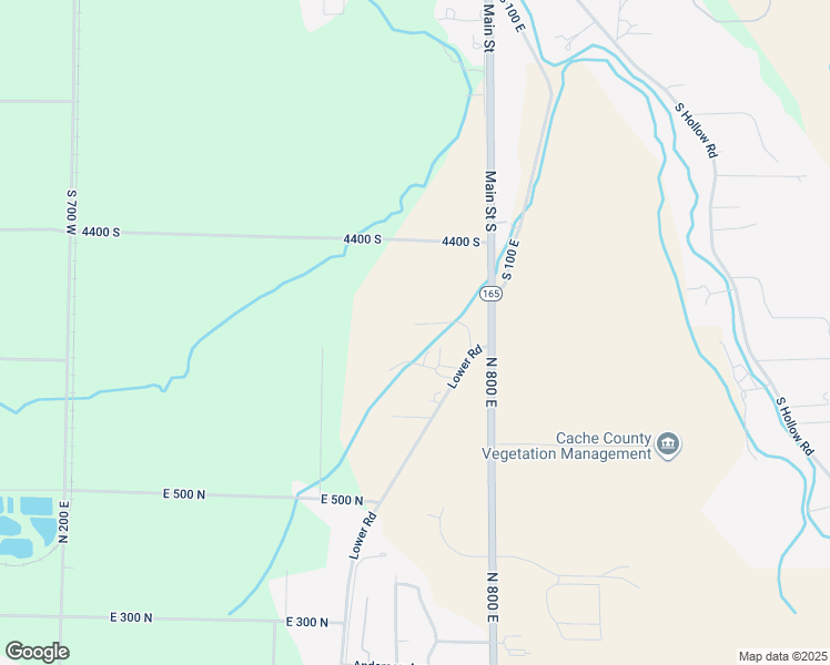 map of restaurants, bars, coffee shops, grocery stores, and more near 665 North 600 East in Hyrum