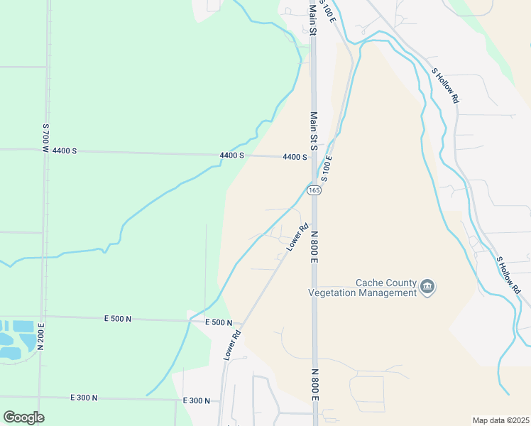 map of restaurants, bars, coffee shops, grocery stores, and more near 665 North 600 East in Hyrum