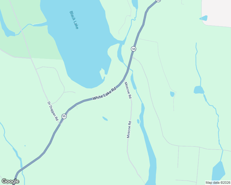 map of restaurants, bars, coffee shops, grocery stores, and more near 2838 State Route 55 in Bethel