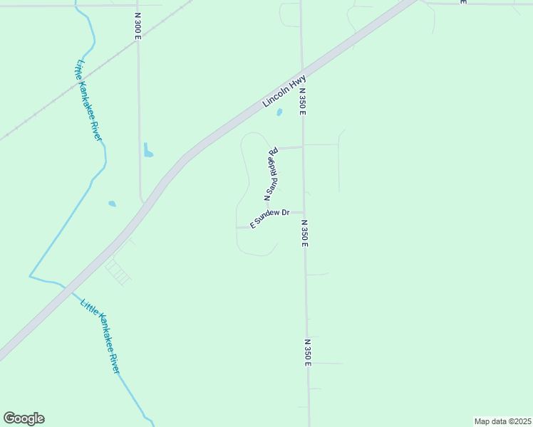 map of restaurants, bars, coffee shops, grocery stores, and more near East Sundew Drive in LaPorte County