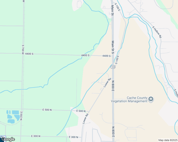 map of restaurants, bars, coffee shops, grocery stores, and more near 623 East 730 North in Hyrum