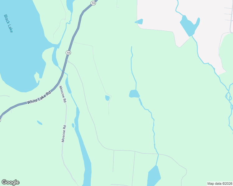 map of restaurants, bars, coffee shops, grocery stores, and more near 50 Kilcoin Road in White Lake