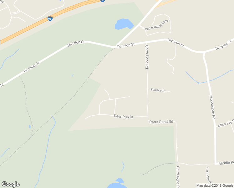 map of restaurants, bars, coffee shops, grocery stores, and more near 16 Buck Hollow Drive in West Greenwich