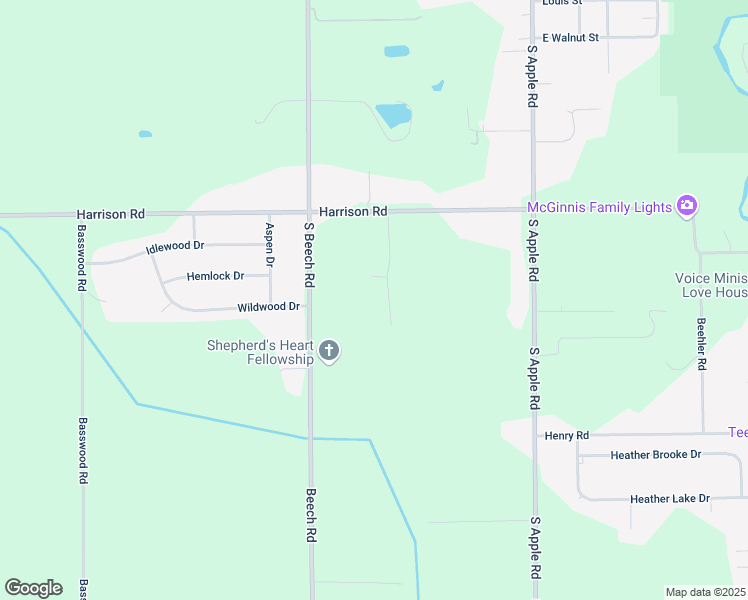 map of restaurants, bars, coffee shops, grocery stores, and more near Dragonfly Court in Osceola