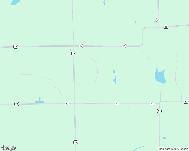 map of restaurants, bars, coffee shops, grocery stores, and more near 58279 Hemminger Dr in Goshen