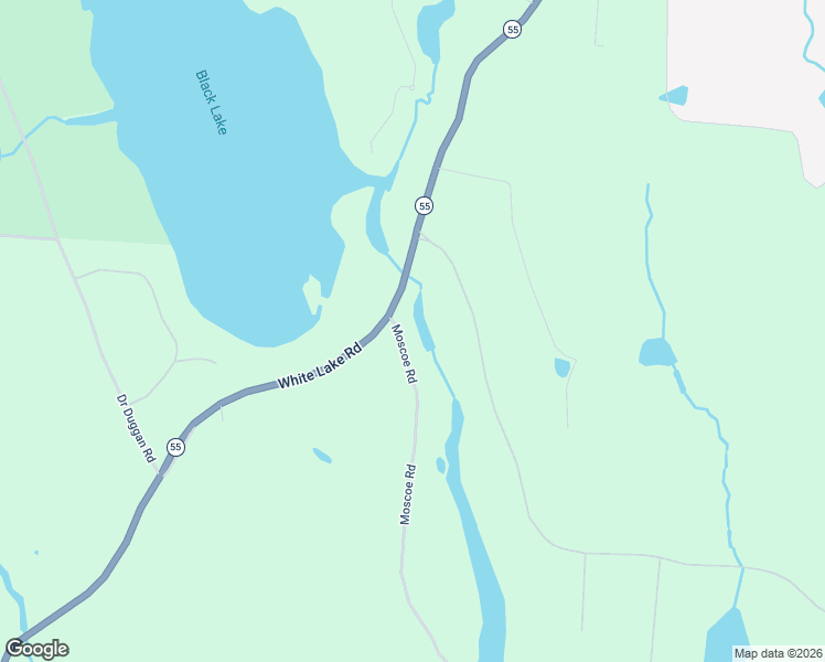 map of restaurants, bars, coffee shops, grocery stores, and more near 2846 State Route 55 in Bethel