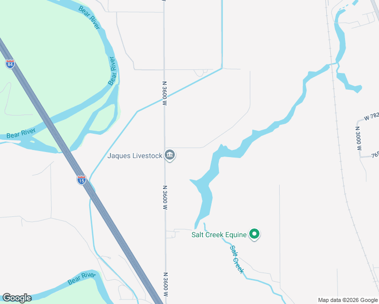 map of restaurants, bars, coffee shops, grocery stores, and more near 3493 West Windy Poplars Road in Honeyville