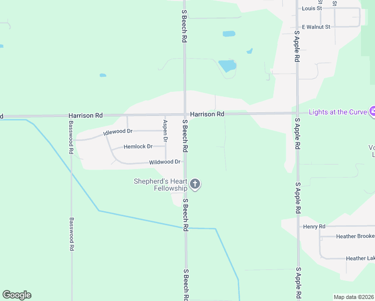 map of restaurants, bars, coffee shops, grocery stores, and more near 11001-11099 Wildwood Drive in Osceola