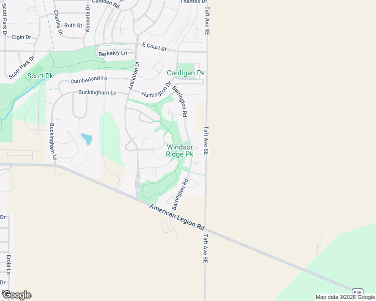 map of restaurants, bars, coffee shops, grocery stores, and more near 913 Barrington Road in Iowa City